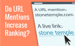 URL mentions increase ranking